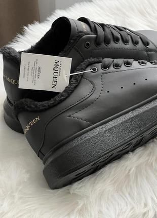 Нові зимові чорні чоловічі кросівки alexander mcqueen 44 розмір2 фото