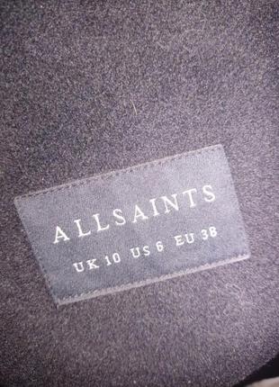 Круте пальто allsaints monument eve coat7 фото