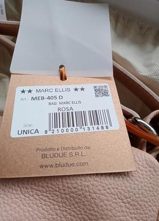 Marc ellis handbags сумка из мягкой кожи blush цвет пудра7 фото