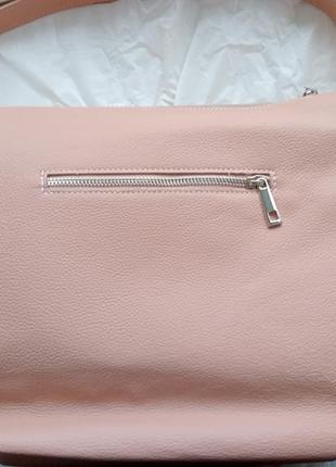 Marc ellis handbags сумка з м'якої шкіри blush колір пудра9 фото