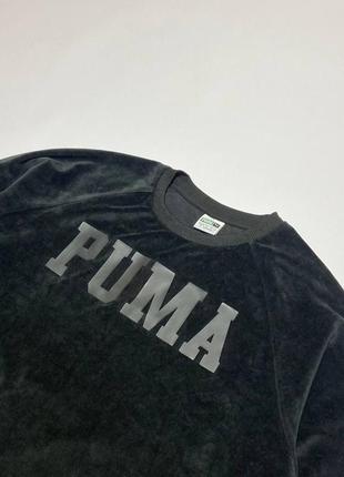 Велюровая кофта puma s-m size velour2 фото