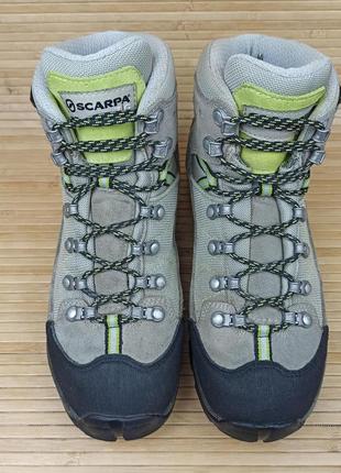 Треккинговые ботинки scarpa nangpa gore-tex размер 38 (24,5 см.)5 фото