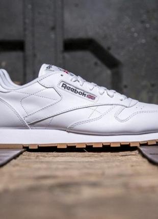 Кроссовки reebok classic leather4 фото