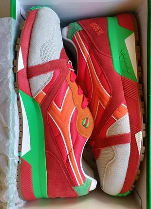 Кросівки 
diadora n9000 nyl poppy red/irish green. нові, оригінал!!!