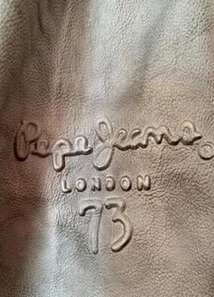 Кожаная куртка pepe jeans london5 фото