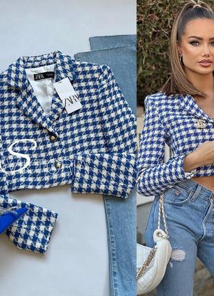 Пиджак блейзер жакет zara