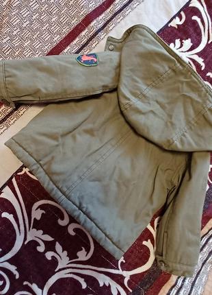 Куртка-парка на весну, на хлопчика