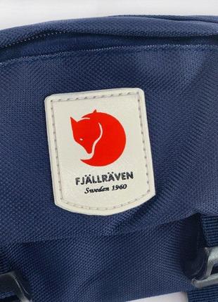 Поясная сумка fjallraven ulvö hip pack medium барсетка бананка фьялравен синяя3 фото