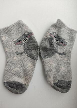 Детские махровые носки мальчик/девочка, 2-3 года