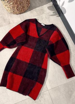Платье вано в клетку от h&m2 фото