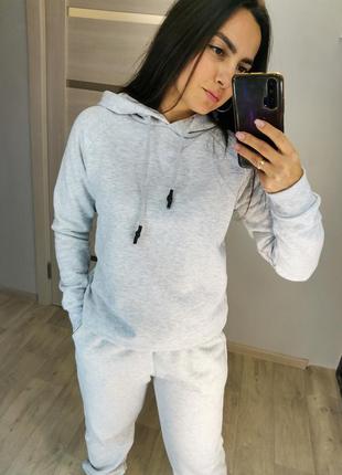 🔥sale🔥 три кольори! теплий костюм трьохнитка на флісі