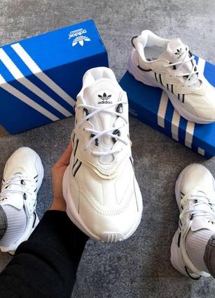 Кросівки adidas ozweego white4 фото