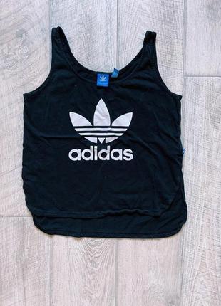 Хлопковая оверсайз майка adidas