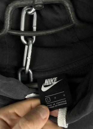 Мужское худи nike swoosh кофта толстовка с капюшоном с лампасами4 фото