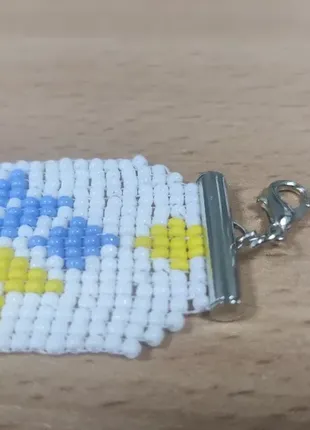 Браслет из бисера, национальная символика3 фото