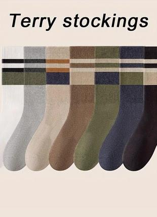 Набір 4 пари теплих зимових шкарпеток махрова стопа 38-44 розмір3 фото