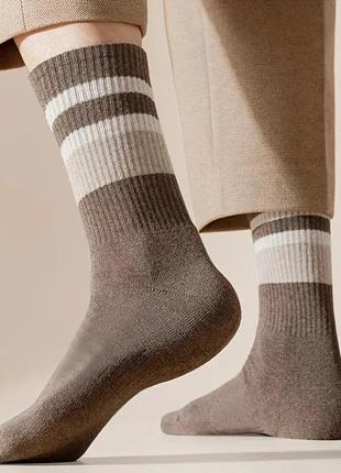 Набір 4 пари теплих зимових шкарпеток махрова стопа 38-44 розмір9 фото