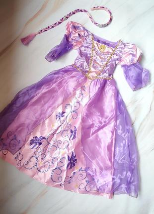 Сукня принцеса рапунцель 7-8 років