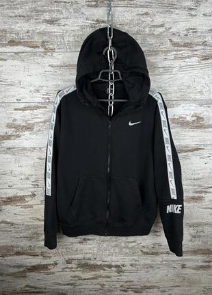 Мужская спортивная кофта nike swoosh с лампасами худи толстовка