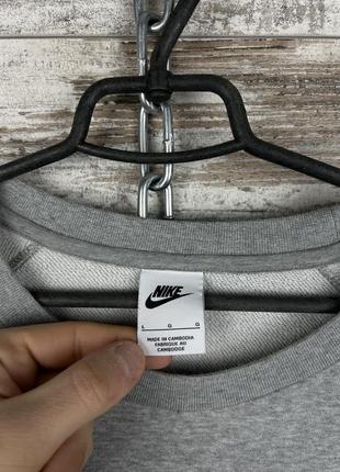 Мужской свитшот nike big swoosh кофта толстовка с лампасами acg nsw  худи2 фото