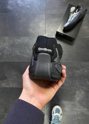Кроссовки спортивные мужские competición reebok zig kinetica gray black5 фото