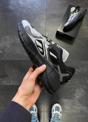 Кроссовки спортивные мужские competición reebok zig kinetica gray black4 фото