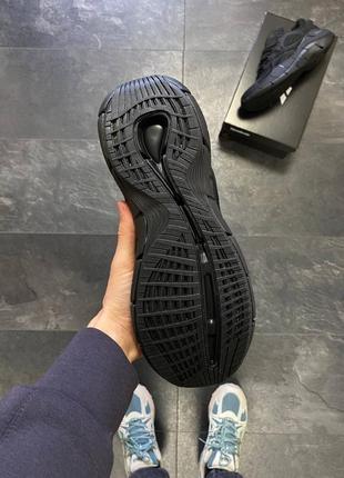 Кроссовки спортивные мужские competición reebok zig kinetica gray black9 фото