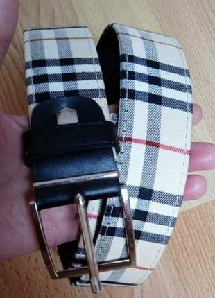 Пояс в стиле burberry 🔥
