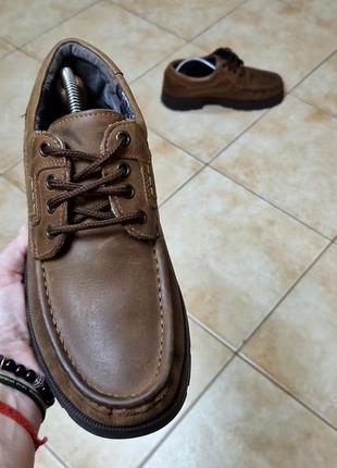 Кожаные ботинки, туфли brevitt (бревитт)