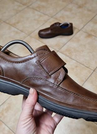 Шкіряні туфлі, черевики clarks (кларкс)5 фото