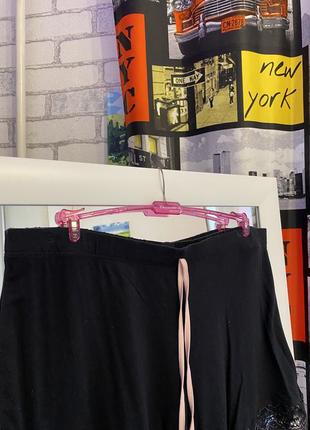 Стильні піжамні натуральні шорти в стилі victoria secret, george, s-m4 фото