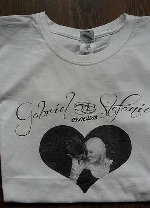 Футболка белая