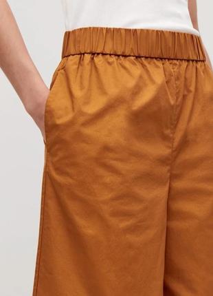 Cos cropped wide-leg trousers5 фото