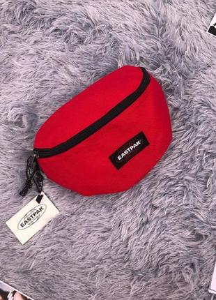 Поясна сумка eastpak springer red барсетка бананка истпак красная10 фото