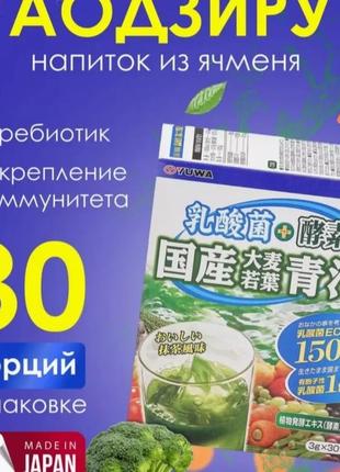 Аодзіру з молочнокислими бактеріями та ферментами на 30 днів, японія3 фото