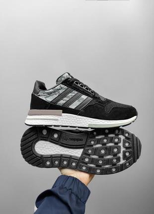 Кроссовки adidas zx 500 rm "black camo"