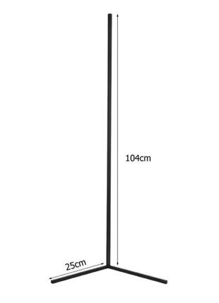 Угловой напольный rgb светодиодный led торшер лампа с пультом управления 330+ световых эффектов3 фото
