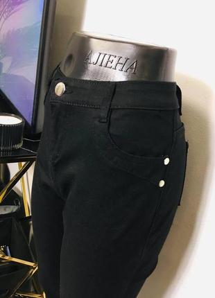 Новые чёрные джинсы скинни vincenza5 фото