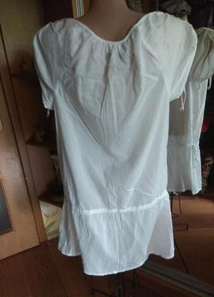 Платье- туниуа из легкого хлопка 36- 38 h&m2 фото