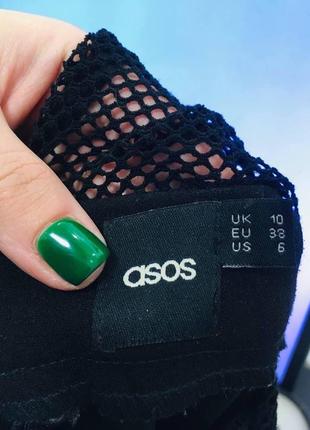 Монохромний комбінезон із сіточкою asos3 фото