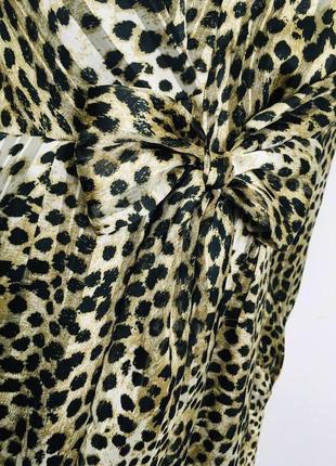 Леопардовое платье - рубашка river island9 фото