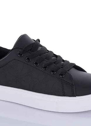Кроссовки женские xifa демисезонные на шнурках черные