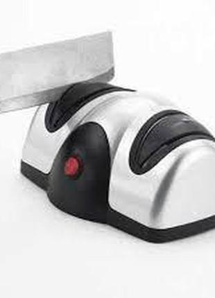 Електроточила для кухонних ножів home electric knife sharpener подвійна6 фото