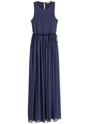 Сукня довга синя h&m 3