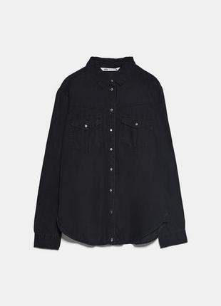 Сорочка zara denim