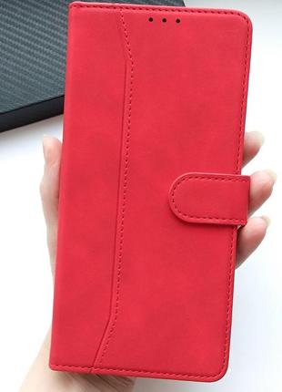 Чехол для xiaomi redmi note 12 pro 5g книжка подставка с карманами под карточки luxury leather9 фото