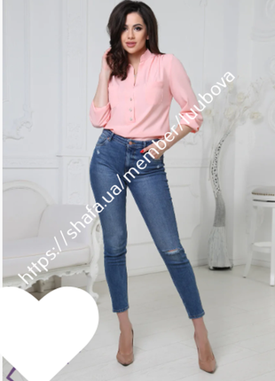 Жіноча блузка батал 42-44-46-48-50-528 фото