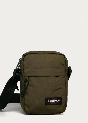 Сумка через плечо eastpak the one country beige зеленый