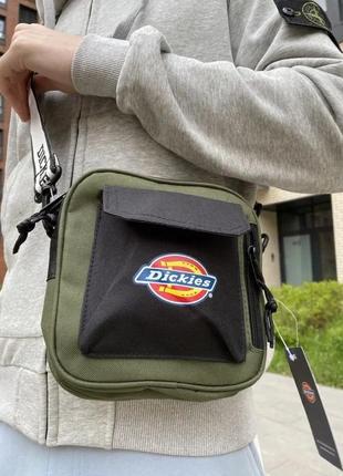 Сумка через плече dickies 17×16.5 зелений