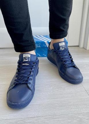 Кеды adidas stan smith, синие8 фото